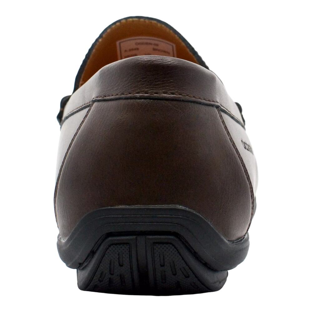 Akademiks Men's Ogden Slip On Comfort Loafers Brown Size 10 - Picture 3 of 5
